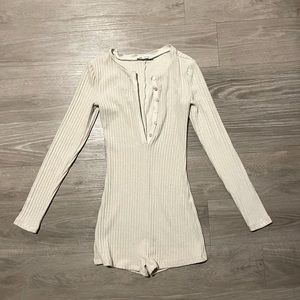 Zara Ribbed Romper